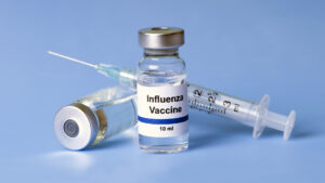 An Influenza vaccine liquid and the injections