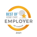 Best of Home Care Employer of Choice 2021 Badge