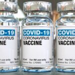 Close up shot Covid vaccine dose